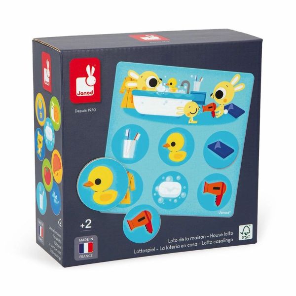 Jeu pour enfant Loto de la maison