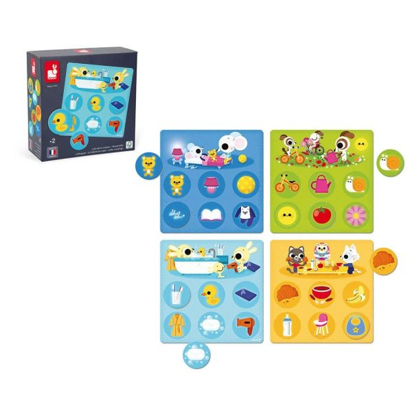 Jeu pour enfant Loto de la maison