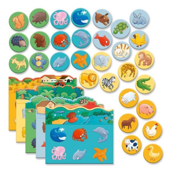 Jeu éducatif Loto des animaux