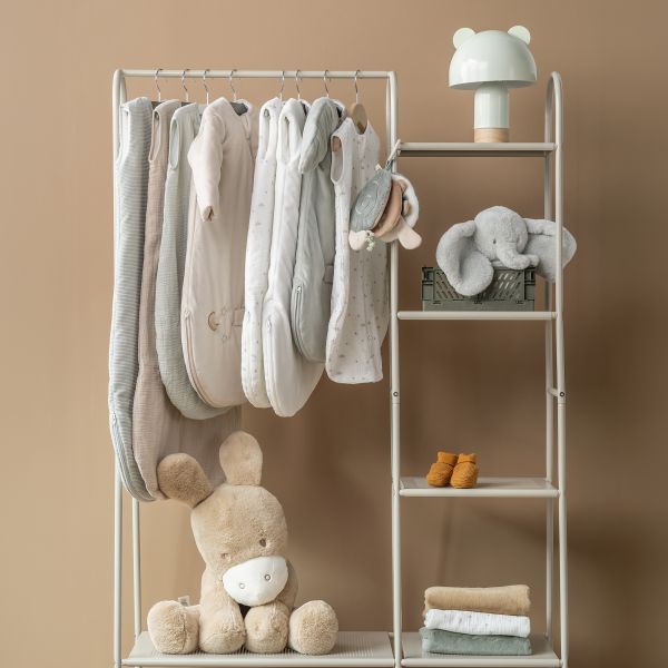 Maxi peluche âne caramel longs poils 60 cm