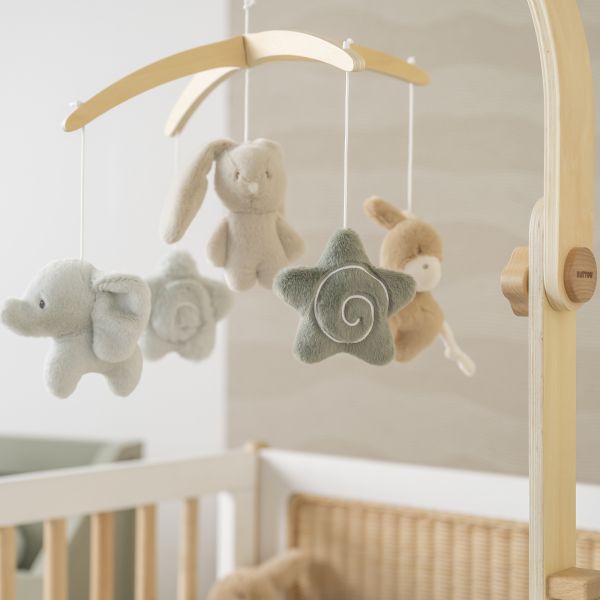 Mobile musical en bois Loulou