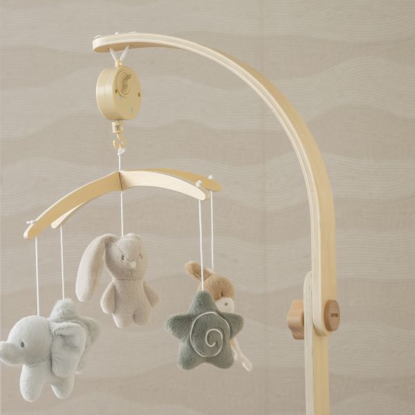 Mobile musical en bois Loulou