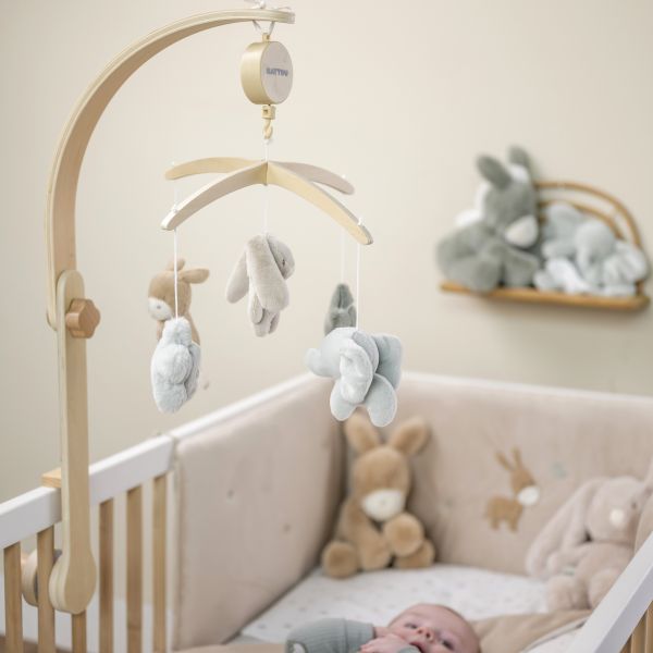 Mobile musical en bois Loulou