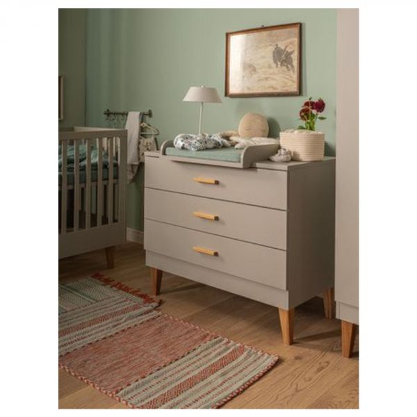 Plan à langer gris clair - Collection Lounge