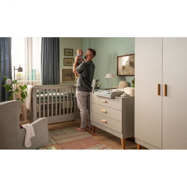 Plan à langer gris clair - Collection Lounge