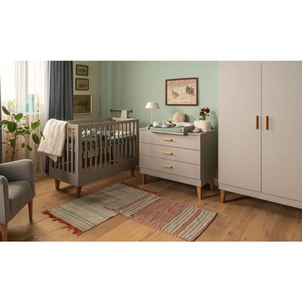 Plan à langer gris clair - Collection Lounge