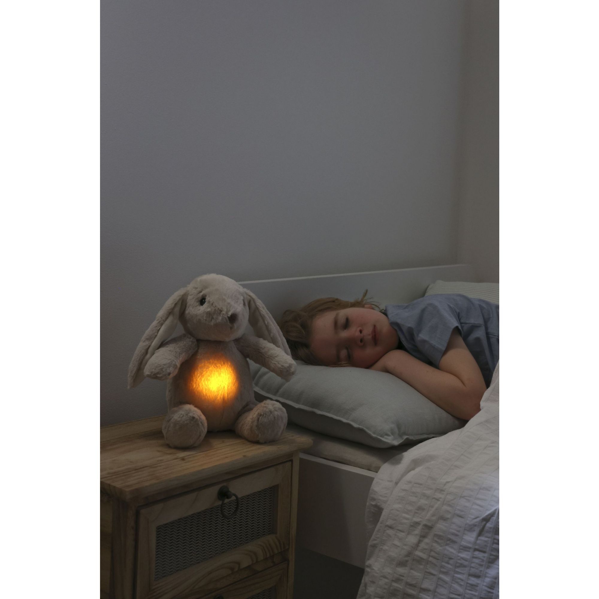 Peluche veilleuse bébé projection plafond lapin Dream Buddies - Made in Bébé