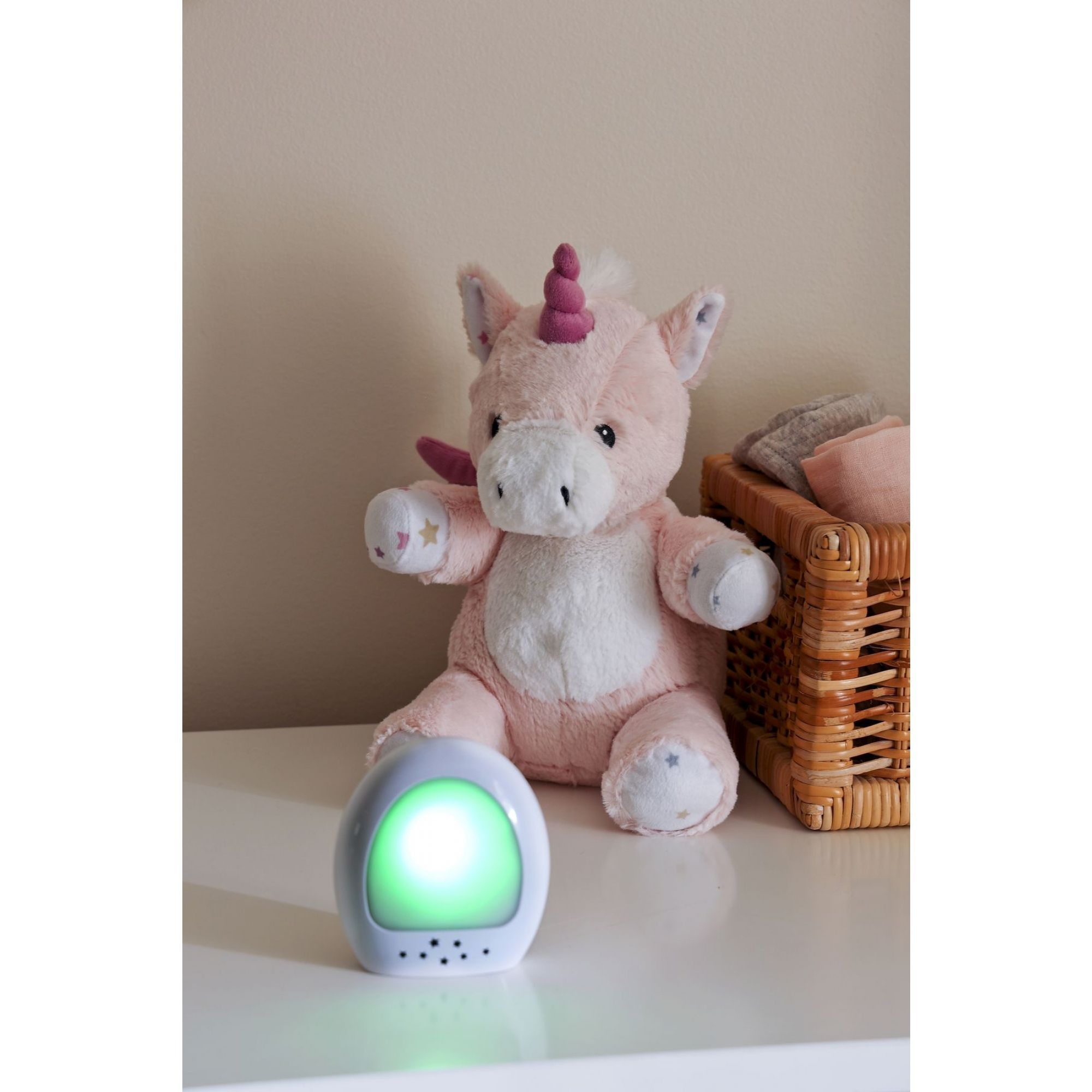 Licorne Peluche Lumineuse - Veilleuse & Doudou