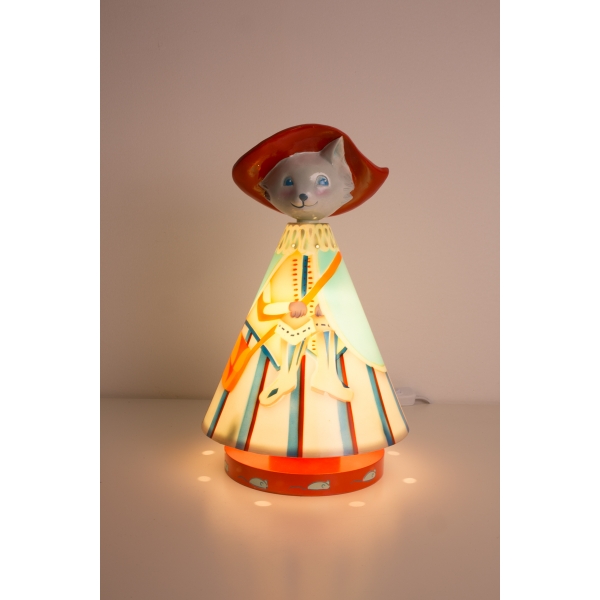 Lampe luciole Le Chat Botté
