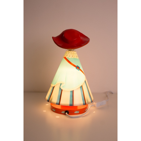 Lampe luciole Le Chat Botté
