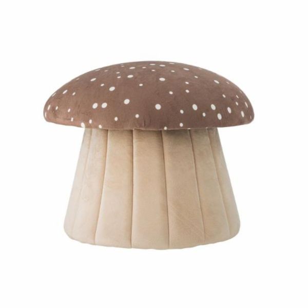 Pouf de rangement Lue - Marron
