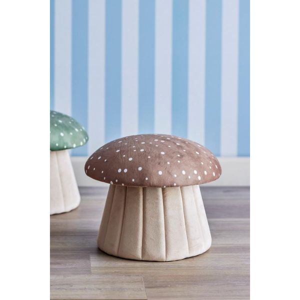 Pouf de rangement Lue - Marron