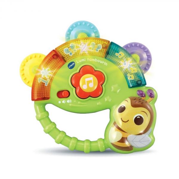 Jouet musical Tambourin Lumi interactif