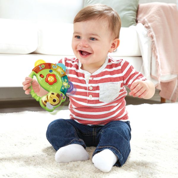 Jouet musical Tambourin Lumi interactif
