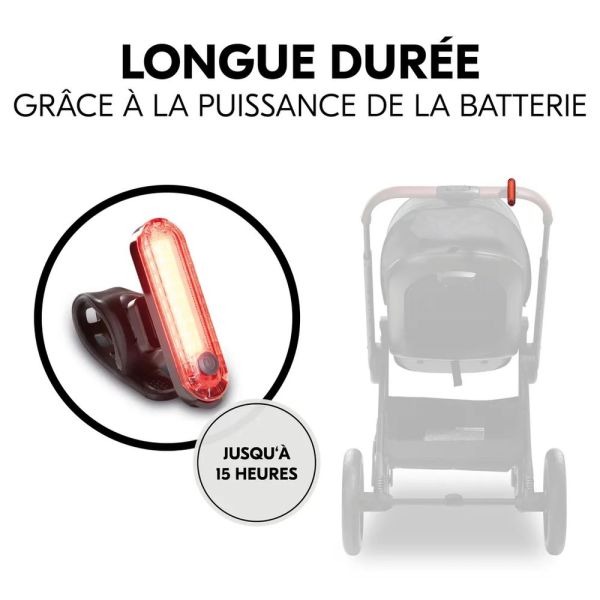 Lumière arrière universelle pour poussette