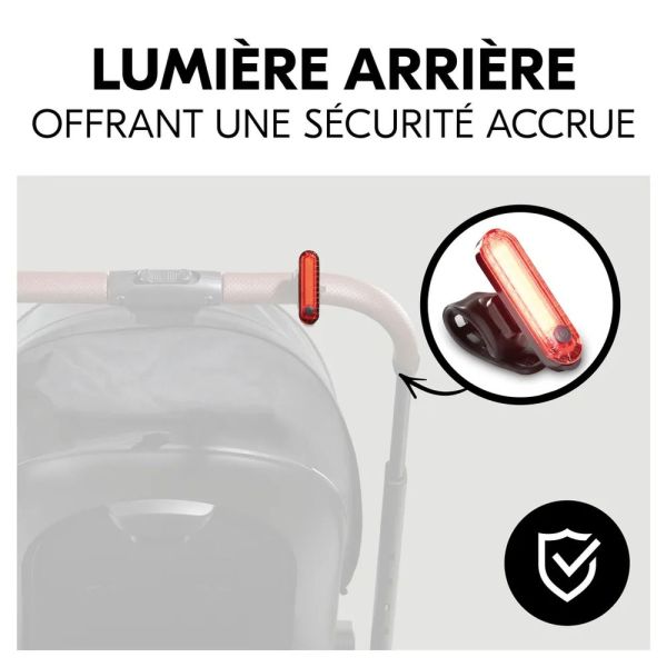 Lumière arrière universelle pour poussette