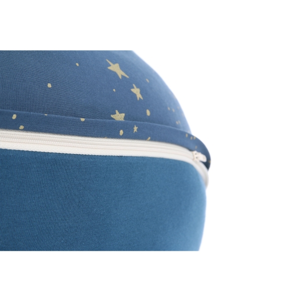 Coussin d'allaitement Luna - Gold stella night blue