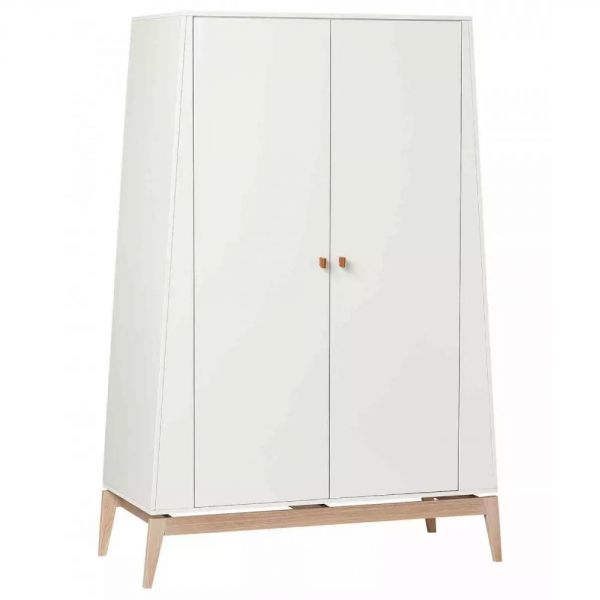 Chambre bébé trio Luna Lit 60x120cm + Commode + Armoire Large