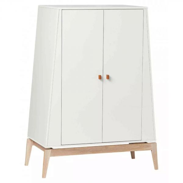 Chambre bébé trio Luna Lit 70x140cm + Commode + Armoire Large