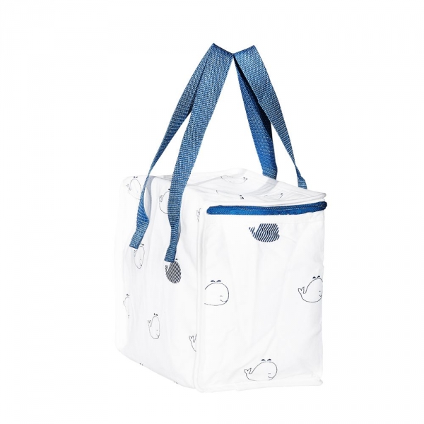 Sac isotherme bébé Blue Baleine