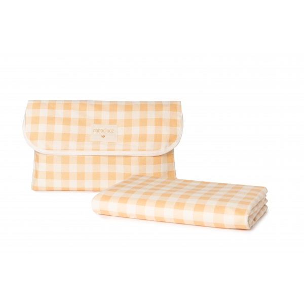 Nappe picnic Sunshine melon vichy