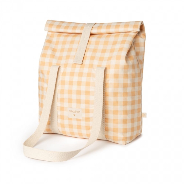 Grand sac isotherme Melon Vichy