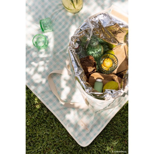 Nappe picnic Sunshine Opaline vichy
