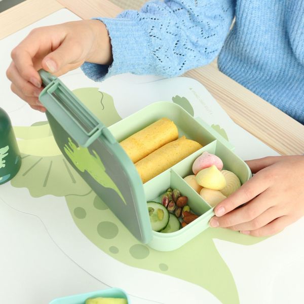 Lunch box enfant compartimentée 1,2 L Dinosaures