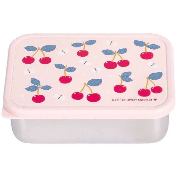 Lunch box enfant en acier inoxydable Cerises