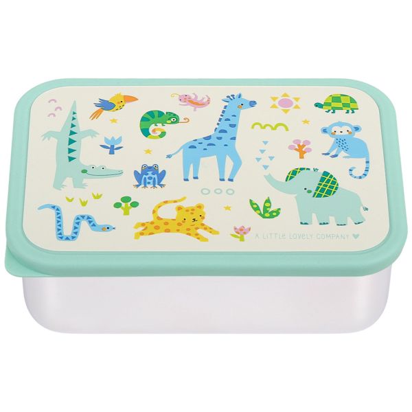 Lunch box enfant en acier inoxydable Jungle