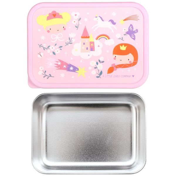 Lunch box enfant en acier inoxydable Princesses