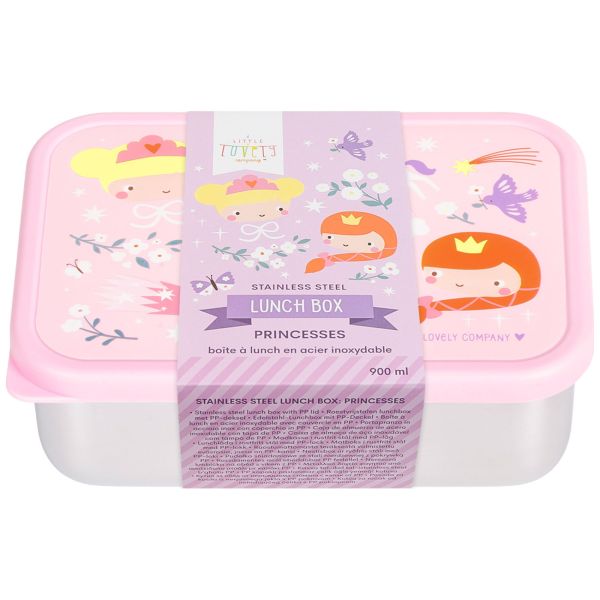 Lunch box enfant en acier inoxydable Princesses