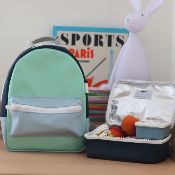 Lunch bag isotherme enfant Faro Matcha