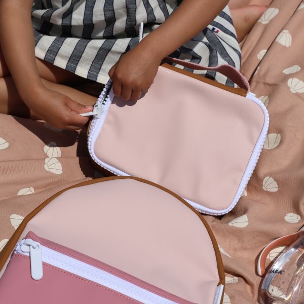 Lunch bag isotherme enfant Faro Rose