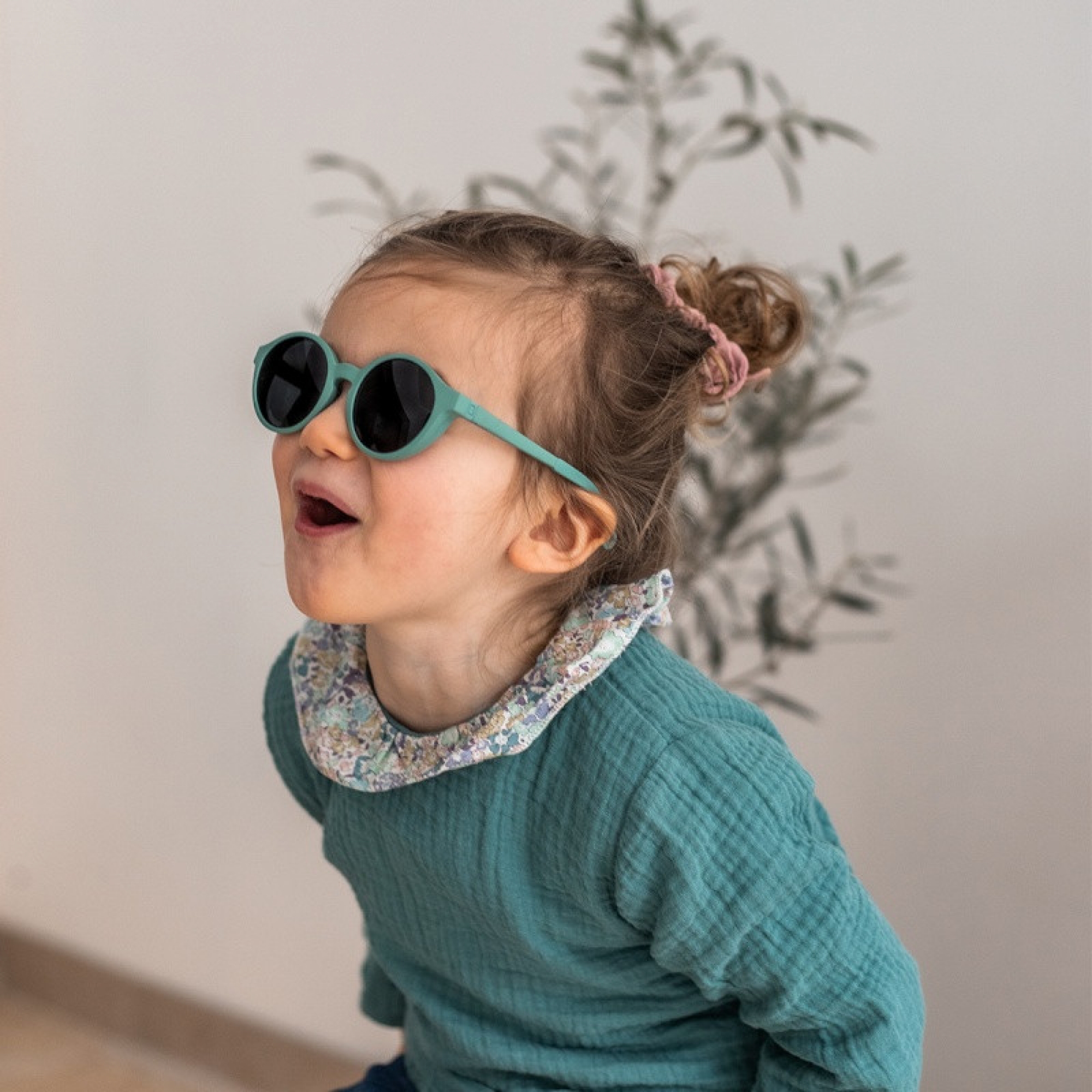 Lunettes de soleil enfant 2-4 ans Tropical green - Made in Bébé