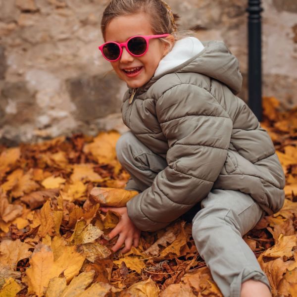 Lunettes de soleil 4-6 ans casual Sunrise fushia