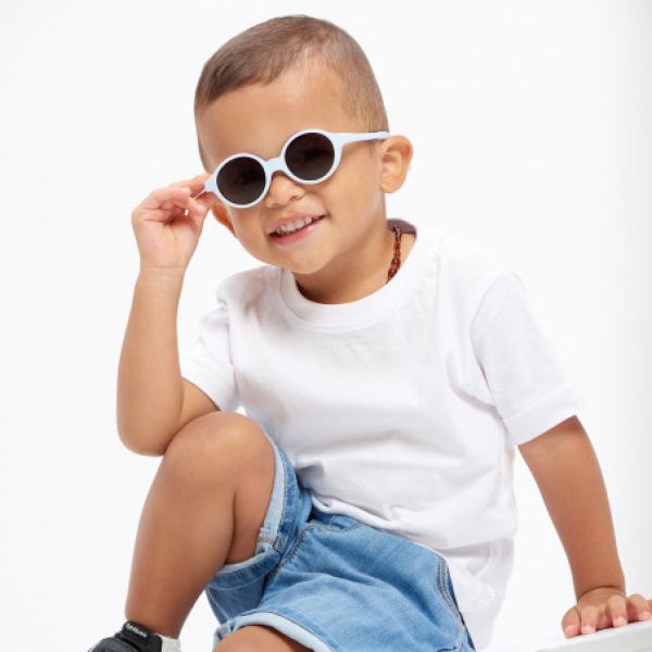 Lunettes de soleil bébé 9-24 mois casual Bleu perle