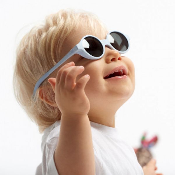 Lunettes de soleil bébé 9-24 mois casual Bleu perle