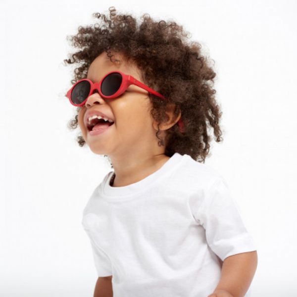 Lunettes de soleil bébé 9-24 mois casual Coquelicot