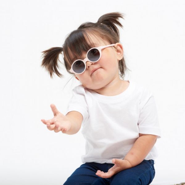 Lunettes de soleil bébé 9-24 mois casual Rose dragée