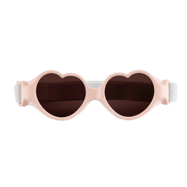 Lunettes de soleil bébé 0-9 mois anti UV Baby heart Barbe à papa