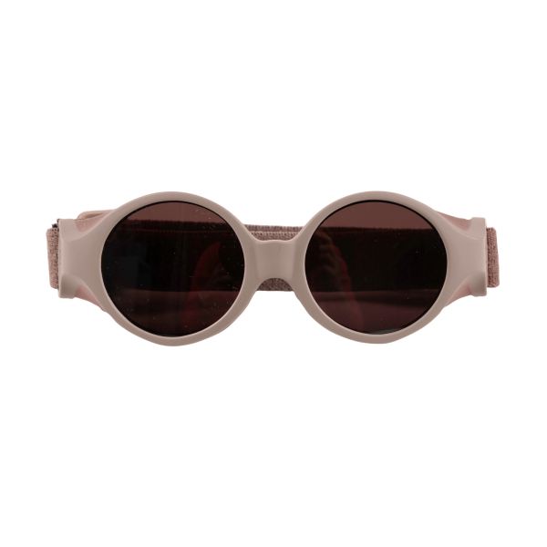 Lunettes de soleil bébé bandeau 0-9 mois anti UV Cacao