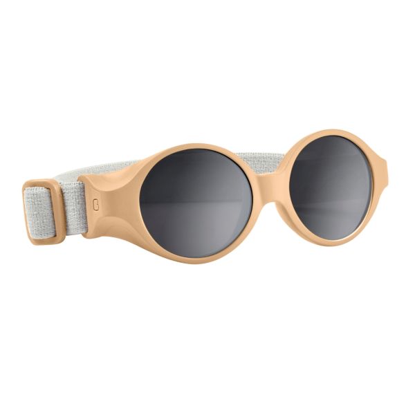 Lunettes de soleil bébé bandeau 0-9 mois anti UV Ocre