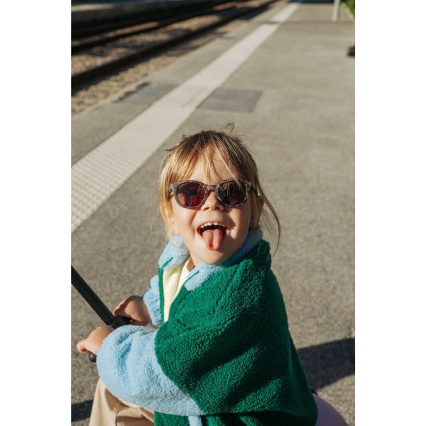 Lunettes de soleil 2-4 ans Square Bright Écaille Léopard