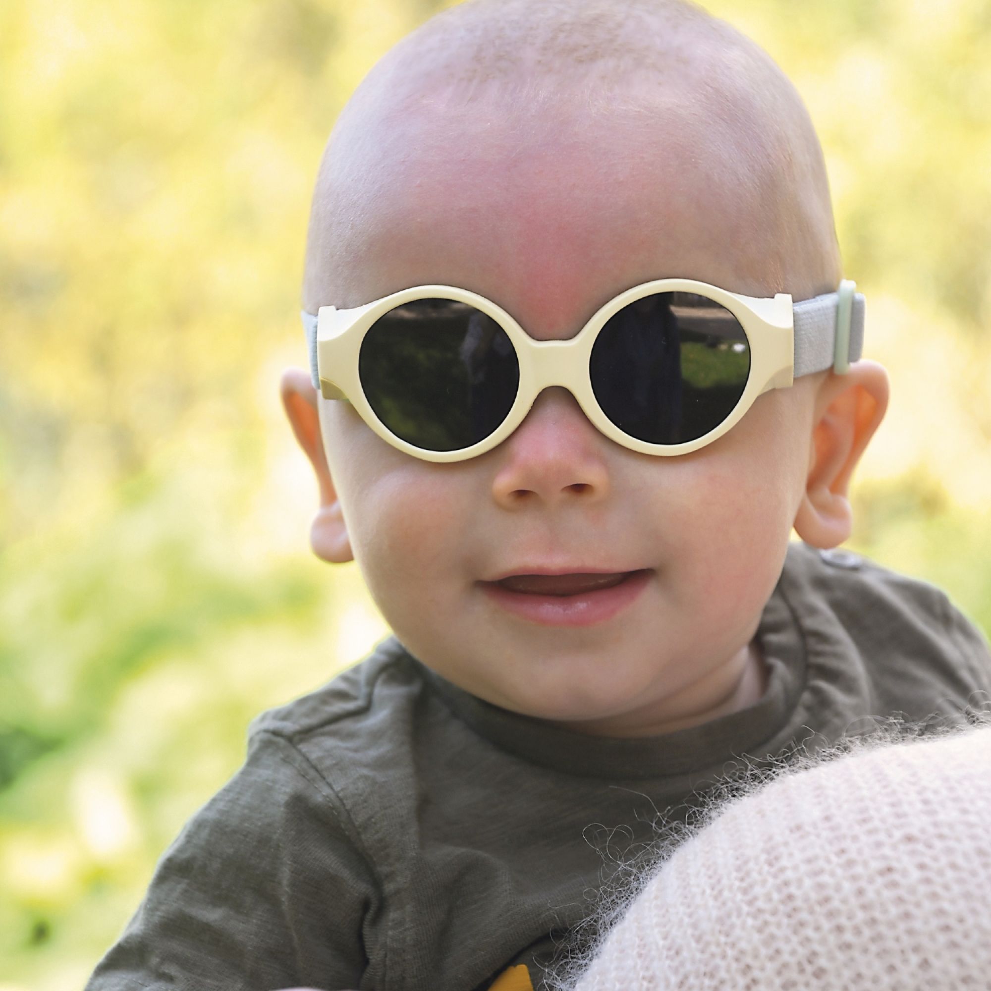 Lunettes De Soleil Bébé Béaba 0-9 Mois - Catégorie 4, 100% UV, Bandeau Ajustable - Protection Latérale