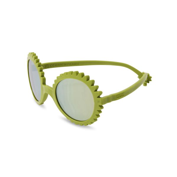 Lunettes de soleil 2-4 ans Fleur Vert olive