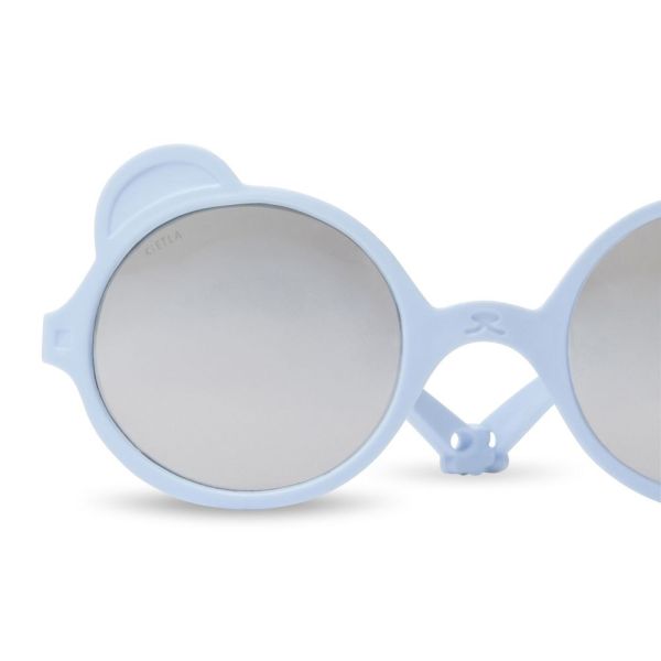 Lunettes de soleil bébé 1-2 ans Ourson Bleu clair