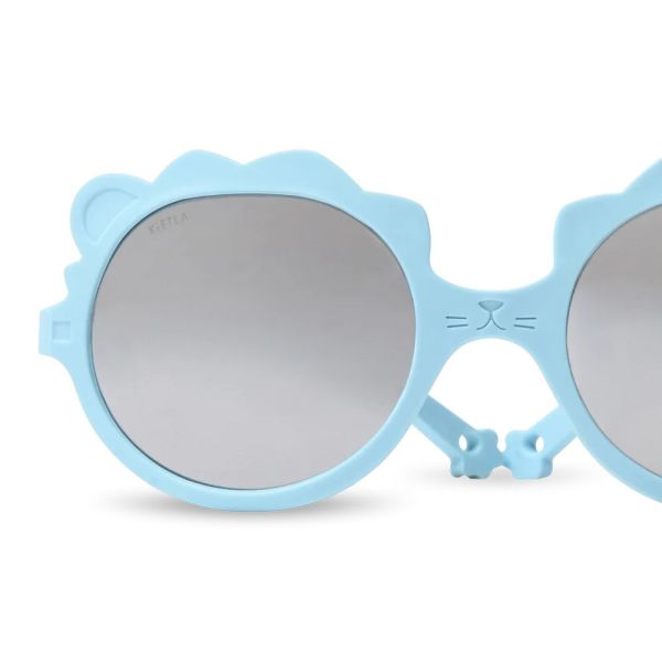Lunettes de soleil enfant 2-4 ans Ourson Bleu clair