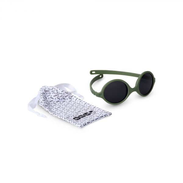 Lunettes de soleil bébé 0-1 an Diabola 2.0 Kaki