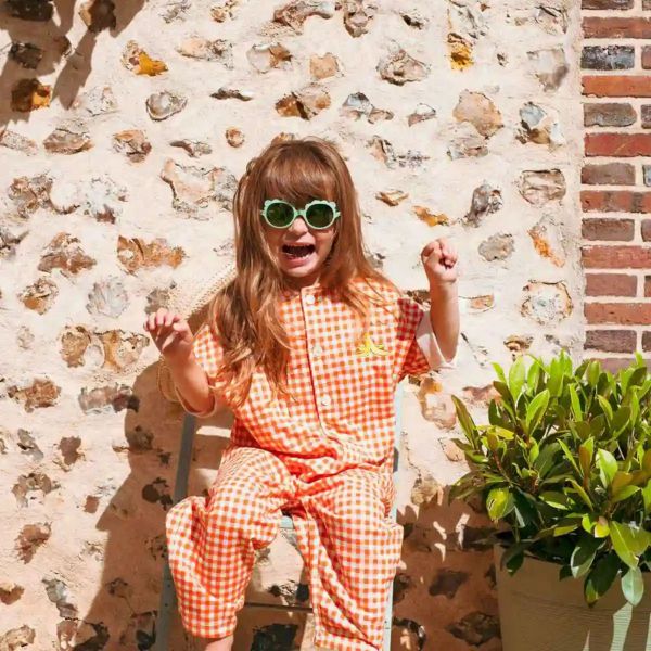 Lunettes de soleil bébé 1 - 2 ans Lion Sauge